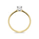 18ct Yellow Gold 0.40ct Diamond Brilliant Cut Solitaire Ring, BLC-028.