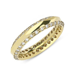 18ct Yellow Gold 0.51ct Diamond 4mm Wedding Ring. CGN-304.