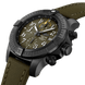Breitling Watch Avenger Chronograph 45 Night Mission Khaki Green Folding Clasp