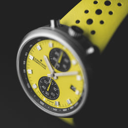 Junghans Watch 1972 Competition FIS Lemon Limited Edition