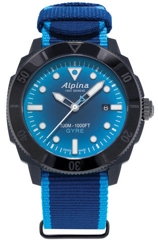 Alpina Watch Seastrong Diver Gyre Smoked Blue Mens AL-525LNSB4VG6