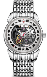 Cuervo y Sobrinos Watch Historiador Squelette 3191B.1NSQS