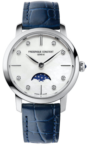 Frederique Constant Watch Slimline Moonphase FC-206MPWD1S6