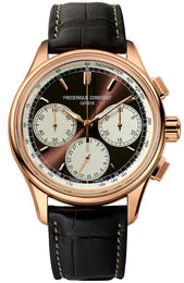 Frederique Constant Watch Flyback Chrono Gold FC-760CHC4H4