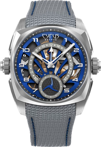 Cyrus Watch Klepcys GMT Ocean Blue Limited Edition 539.507.TT.B Ocean Blue