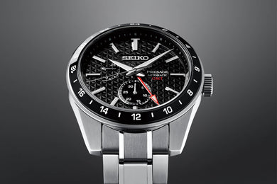 Seiko Presage Watch Sharp Edged GMT
