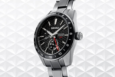 Seiko Presage Watch Sharp Edged GMT