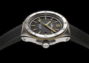 Fortis Marinemaster M 44 Black Resin Gold Limited Edition Watch