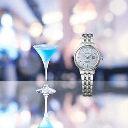 Seiko Presage Watch Cocktail Time Skydiving Diamond Twist