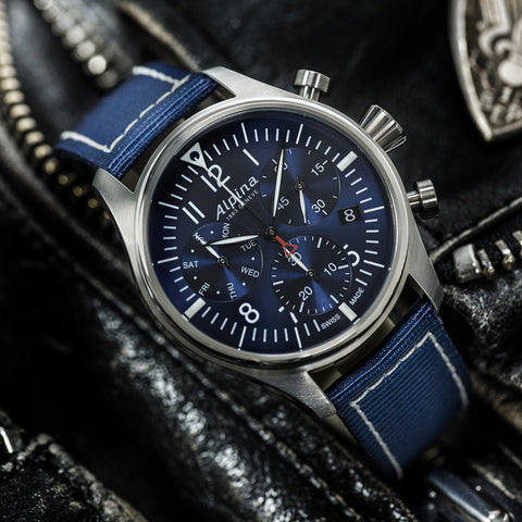 Alpina Watch Startimer Pilot Chronograph Quartz D
