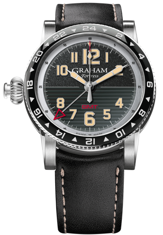 Graham Watch Fortress GMT Black 2FOBC.B02A.