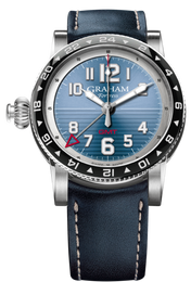 Graham Watch Fortress GMT Blue 2FOBC.U02A.