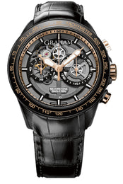Graham Watch Silverstone RS Skeleton Black & Gold Limited Edition 2STAZ.B02A.C160H