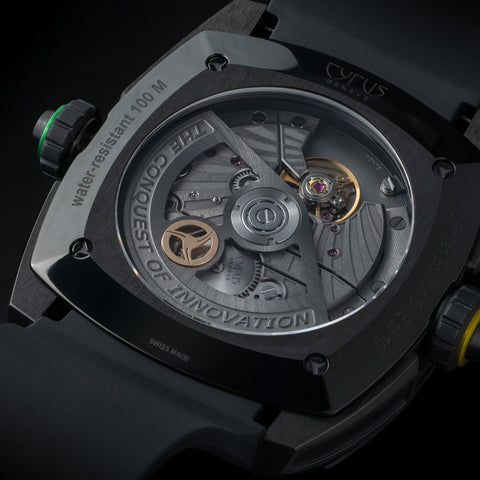 Cyrus Watch Klepcys DICE Lime DLC Titanium Limited Edition