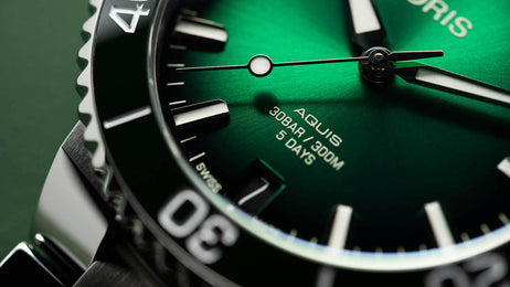 Oris Aquis Date Calibre 400 Green Rubber