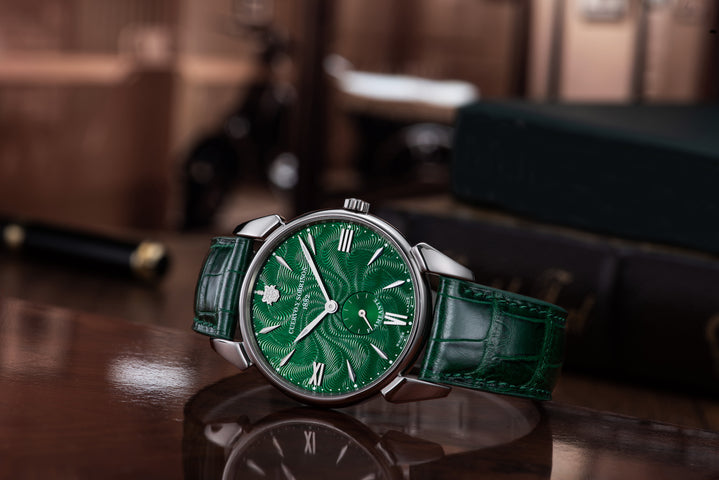 Cuervo y Sobrinos Watch Historiador Flameante Green Limited Edition