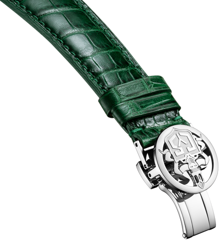 Cuervo y Sobrinos Watch Historiador Flameante Green Limited Edition