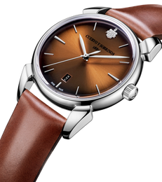 Cuervo y Sobrinos Historiador Asturias Brown Watch
