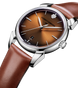 Cuervo y Sobrinos Historiador Asturias Brown Watch