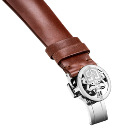 Cuervo y Sobrinos Historiador Asturias Brown Watch