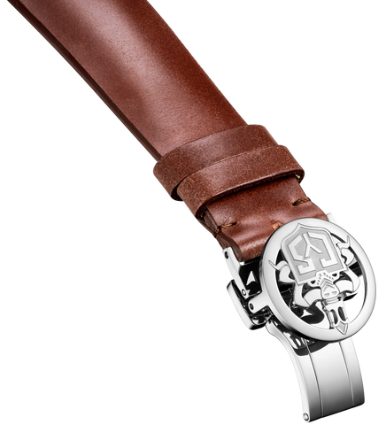 Cuervo y Sobrinos Historiador Asturias Brown Watch