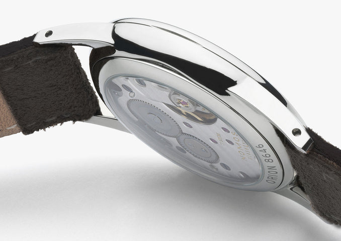 Nomos Glashutte Orion 1989 33mm Sapphire Crystal Watch