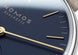 Nomos Glashutte Orion 33 Midnight Blue Sapphire Crystal Watch