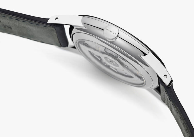 Nomos Glashutte Orion Neomatik 39 White Sapphire Crystal