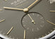 Nomos Glashutte Orion Neomatik 41 Date Olive Gold Sapphire Crystal