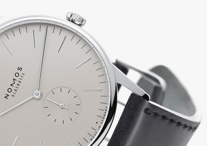 Nomos Glashutte Orion 38 Grau Sapphire Crystal Watch