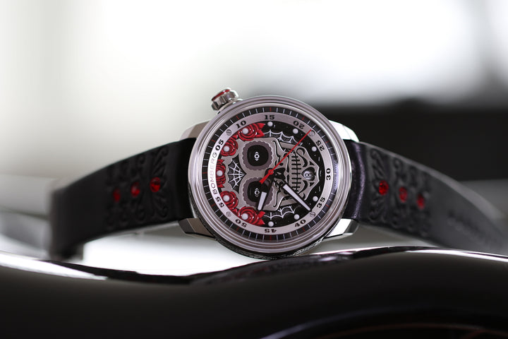 Bomberg BB-01 Auto Dia De Los Muertos Limited Edition Watch
