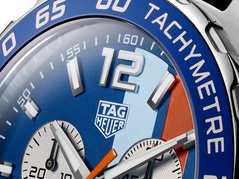 TAG Heuer Watch Formula 1 Chronograph Gulf Special Edition