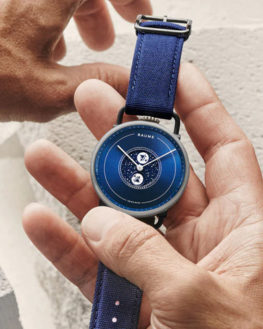 Baume Quartz Moon Phase Watch