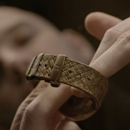 Reservoir Tiefenmesser Bronze Plume Bracelet Watch