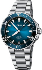 Oris Watch Aquis Date Calibre 400 Blue Bracelet 01 400 7769 4135-07 8 22 09PEB