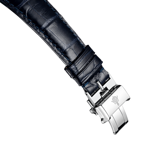 Cuervo y Sobrinos Watch Historiador GMT
