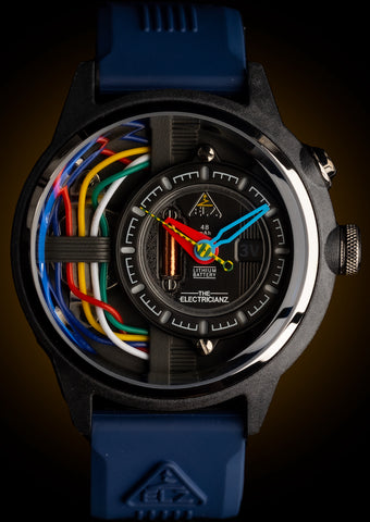 Electricianz Watch Nylon Carbon Z Rubber 45mm