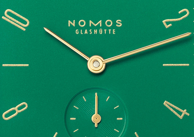 Nomos Glashutte Tetra Clarchen Sapphire Crystal Watch