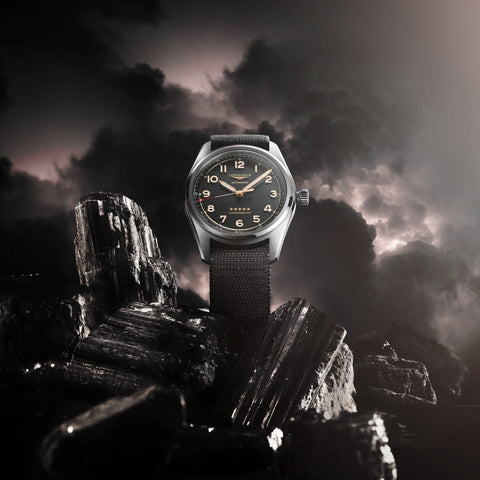 Longines Spirit Titanium 40 NATO Strap Mens Watch