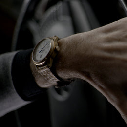 Reservoir Watch Tiefenmesser Bronze Plume Bracelet