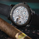 Czapek Watch Quai des Bergues Guilloche Ricochet Titanium Black Prince Limited Edition