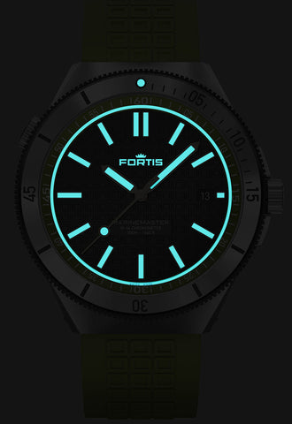 Fortis Marinemaster M 44 Woodpecker Green Watch