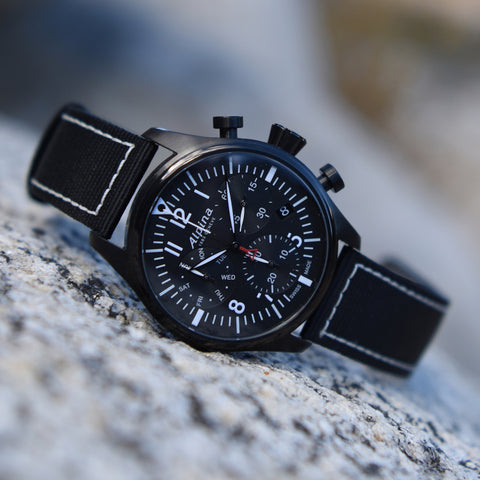 Alpina Watch Startimer Pilot Chronograph Quartz D AL-371BB4FBS6 Watch ...