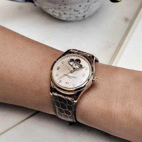 Frederique Constant Watch Double Heart Ladies