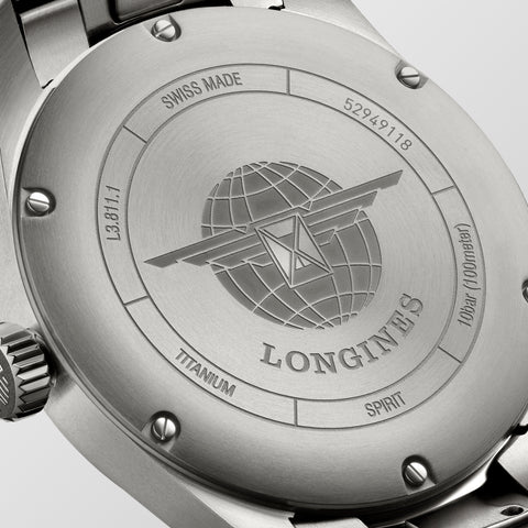 Longines Watch Spirit Titanium 40 Mens