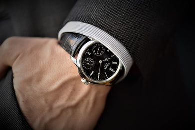 Czapek Quai Des Bergues Steel Black Enamel S Limited Edition Watch