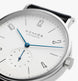 Nomos Glashutte Tangomat Steel Back Watch