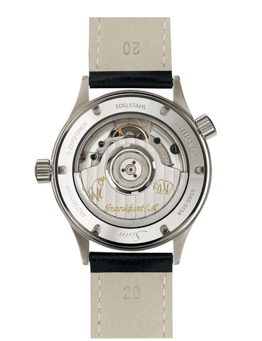 Sinn 6060 Finance District Bracelet-Leather Watch