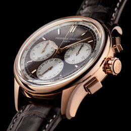 Frederique Constant Watch Flyback Chrono Gold
