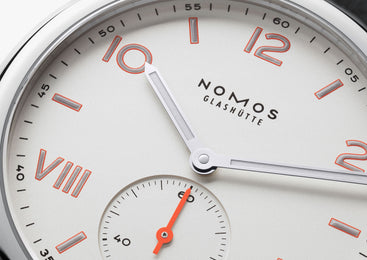 Nomos Glashutte Club Campus Steel Back Watch